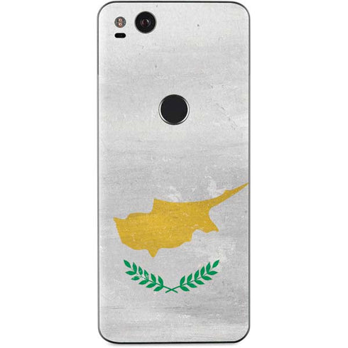 Cyprus Flag Distressed Google Pixel 2 XL Skin